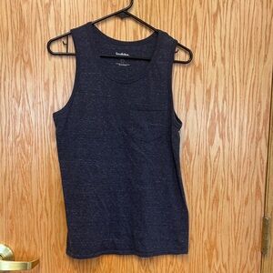 Goodfellow & Co Navy Heather Tank Top Small